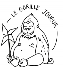 Le Gorille Joueur